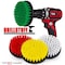Drillstuff Cleaning Supplies - Drill Brush - Power Scrubber Brush Multi Use Kit 5in-S-GRWY-QC-DS - alternate 3